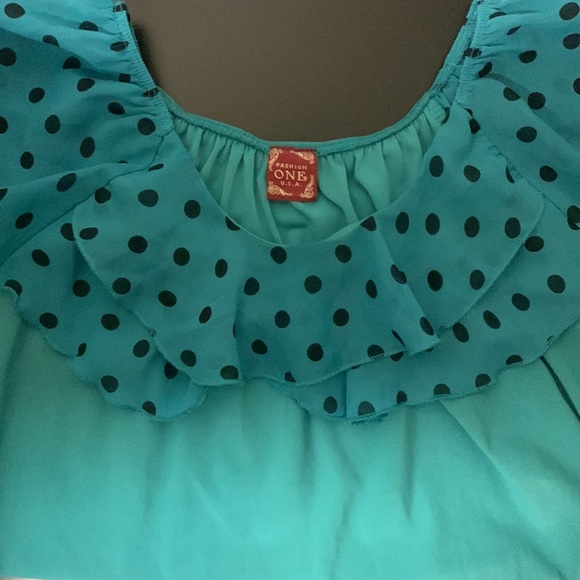Vintage Polkadot Top - Picture 3 of 3